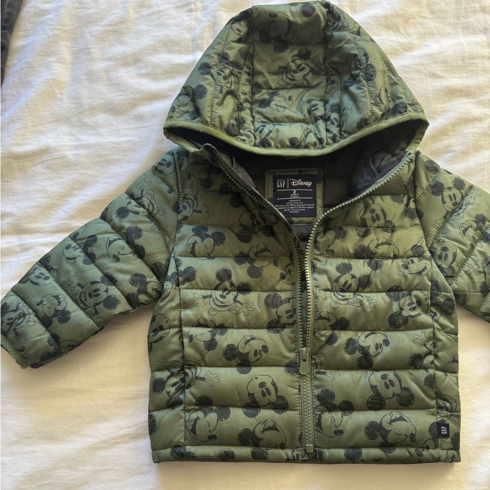 Disney Mickey Mouse Hooded puffer Jacket
